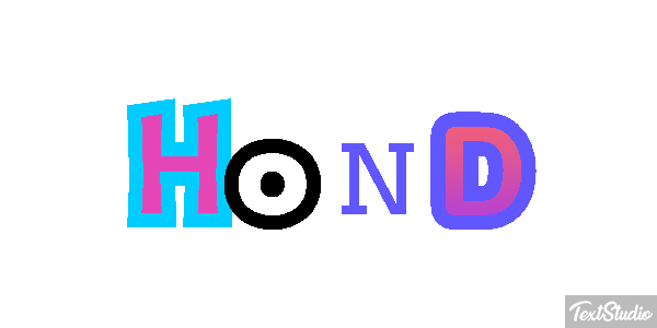 Hond Texteffekt