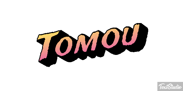 Tomou Tekst effect