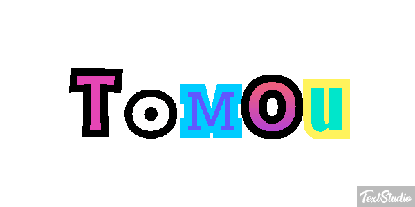 Tomou Tekst effect