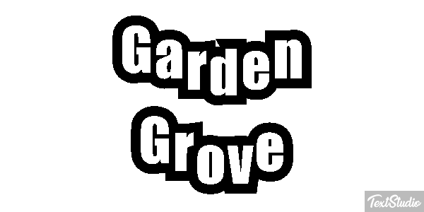 Garden Grove Efekt tekstowy