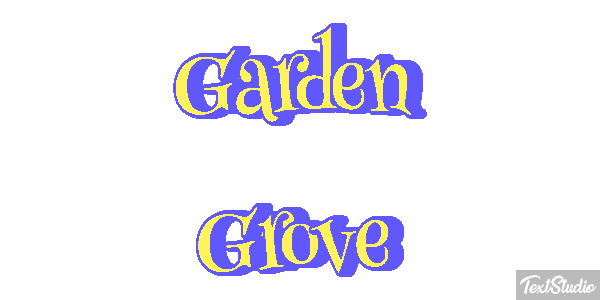 Garden Grove Efekt tekstowy