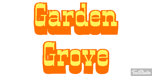 Garden Grove Efekt tekstowy