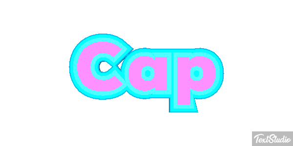 Cap Effet de texte