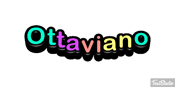 Ottaviano Efecto de texto