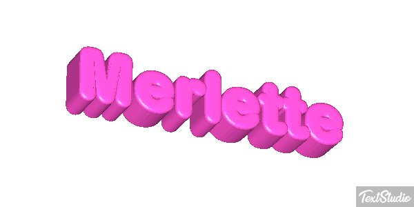 Merlette Текстовый эффект