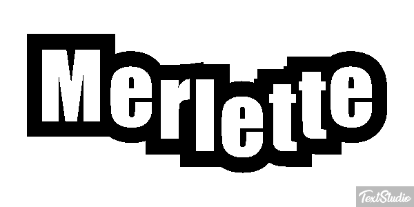 Merlette Текстовый эффект