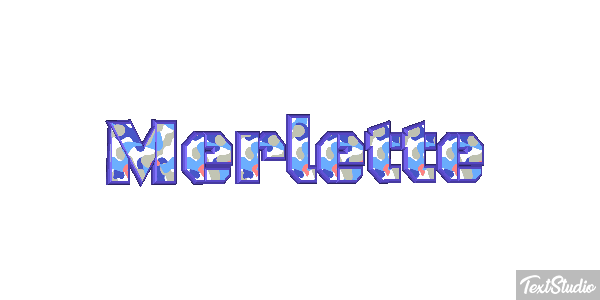Merlette Текстовый эффект