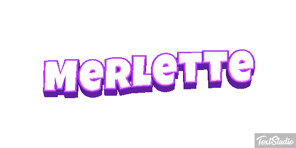 Merlette Текстовый эффект