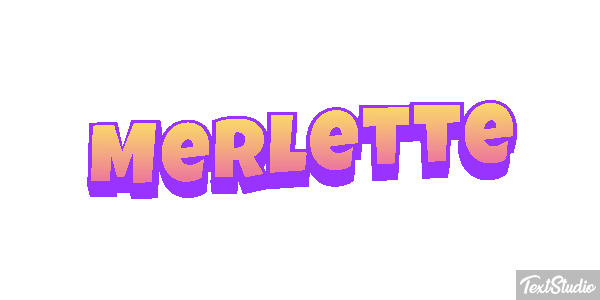 Merlette Текстовый эффект
