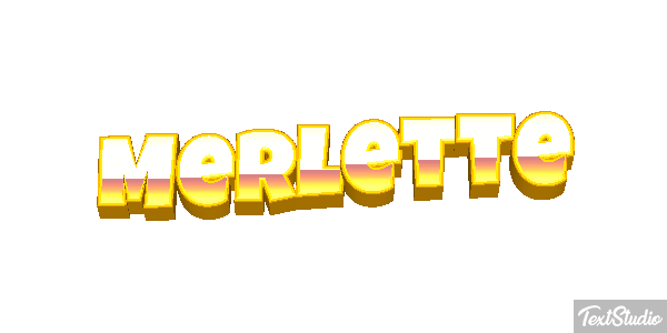 Merlette Текстовый эффект