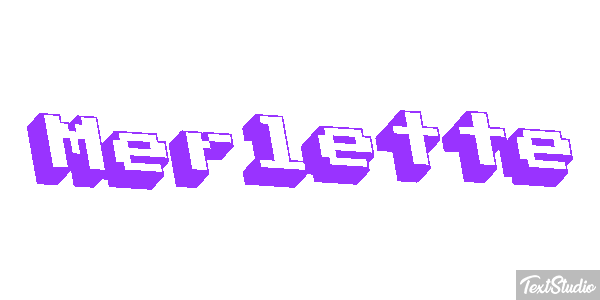 Merlette Текстовый эффект