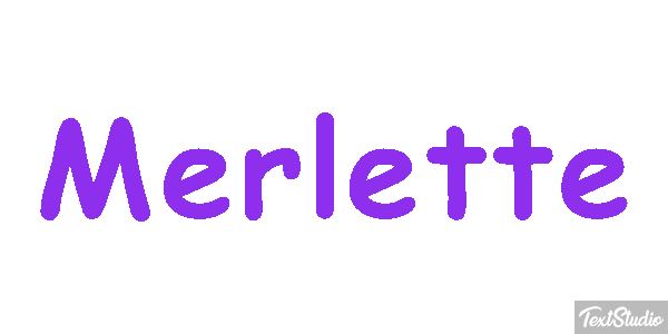 Merlette Текстовый эффект