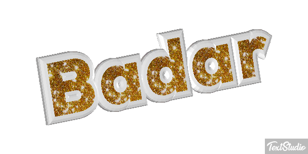 Badar Текстовый эффект