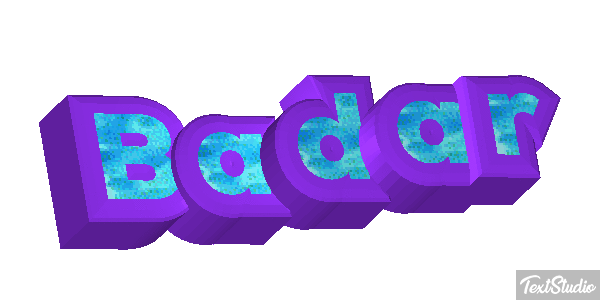 Badar Текстовый эффект
