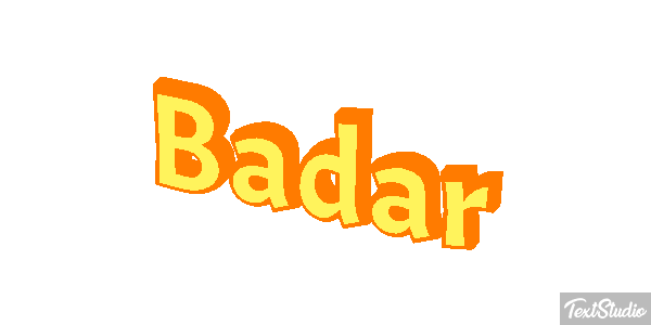 Badar Текстовый эффект