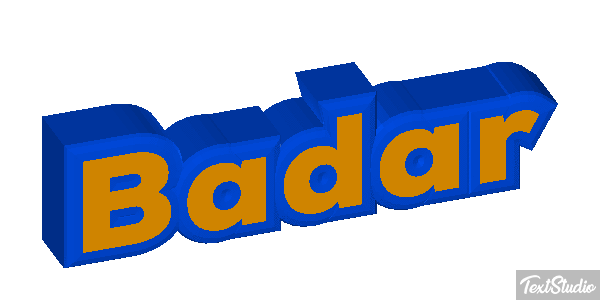 Badar Текстовый эффект