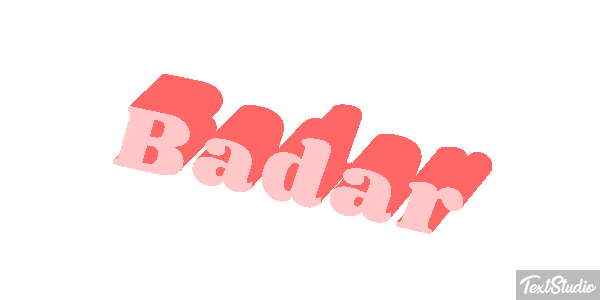 Badar Текстовый эффект