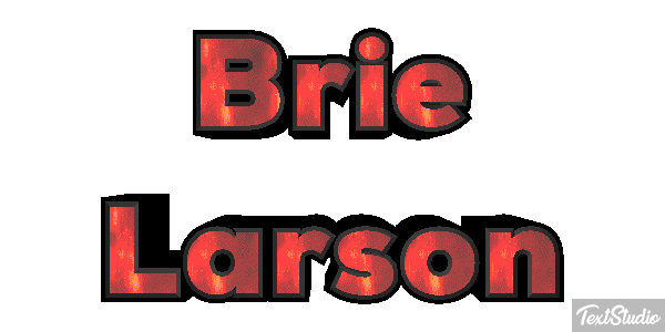 Brie Larson Efeito do texto