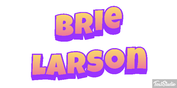 Brie Larson Efeito do texto