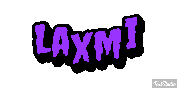 Laxmi Text effect
