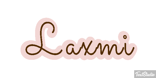 Laxmi Text effect