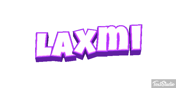 Laxmi Text effect