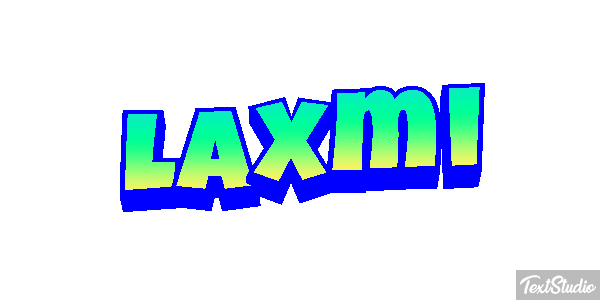 Laxmi Text effect