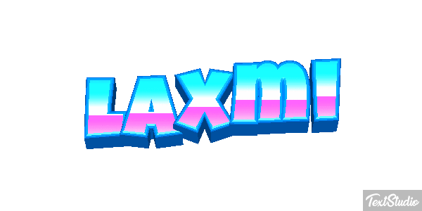 Laxmi Text effect