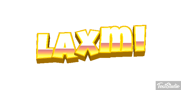 Laxmi Text effect