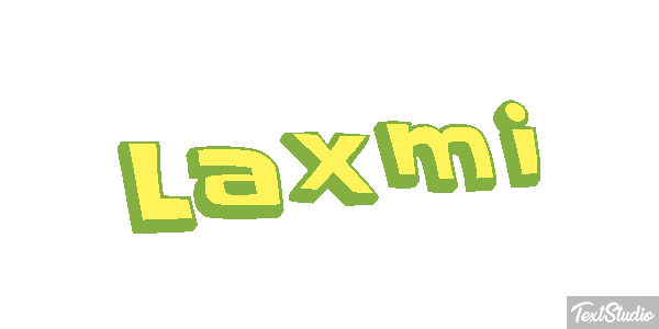 Laxmi Text effect