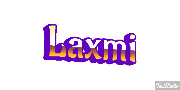 Laxmi Text effect