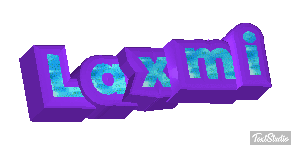Laxmi Text effect