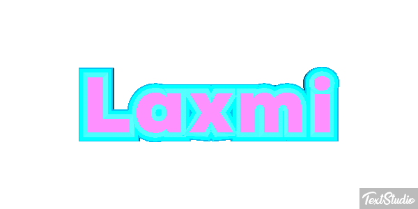 Laxmi Text effect