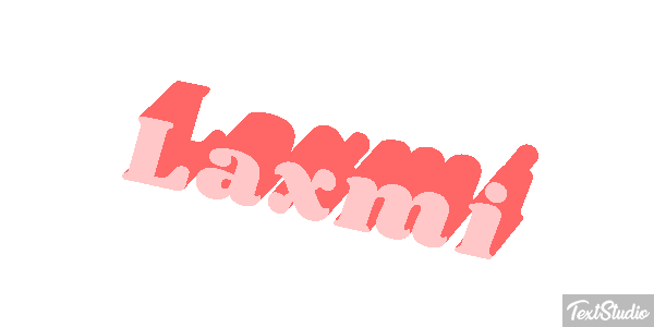 Laxmi Text effect