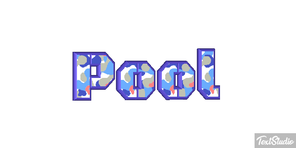 Pool Text effect