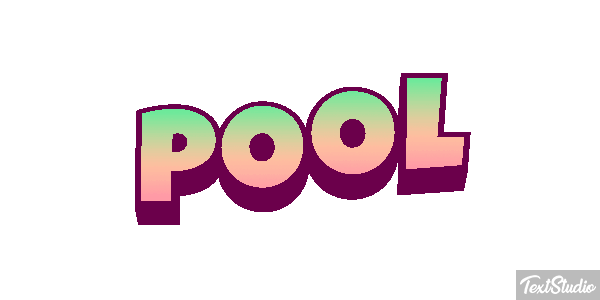 Pool Text effect