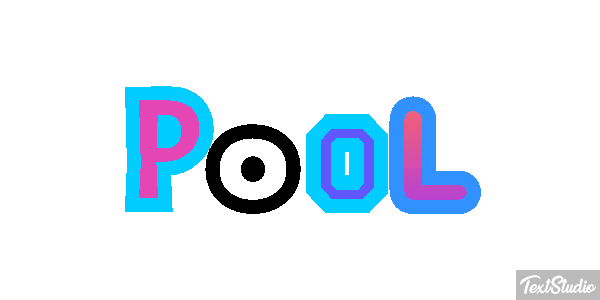 Pool Text effect