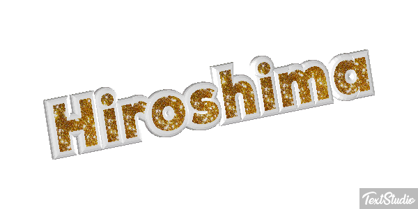 Hiroshima Texteffekt