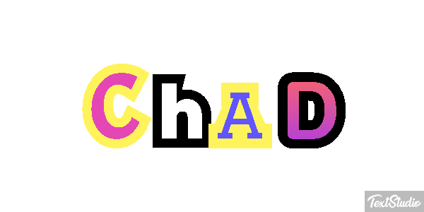 Chad Text effect