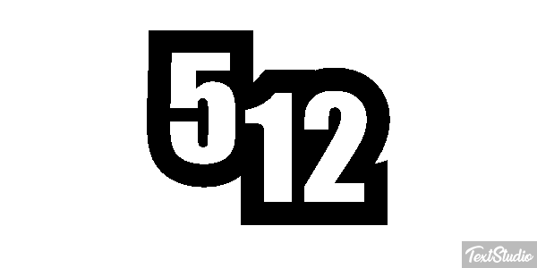 512 Tekst effect