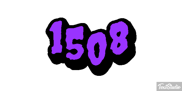 1508 Tekst effect