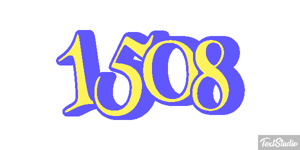 1508 Tekst effect