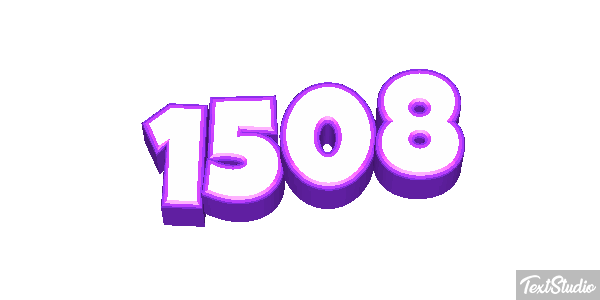 1508 Tekst effect