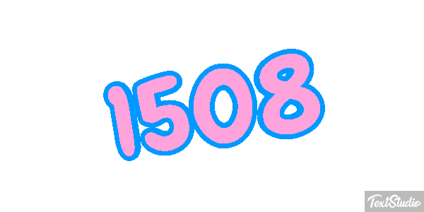 1508 Tekst effect
