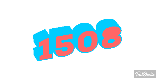 1508 Tekst effect