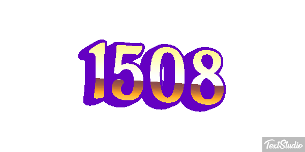 1508 Tekst effect