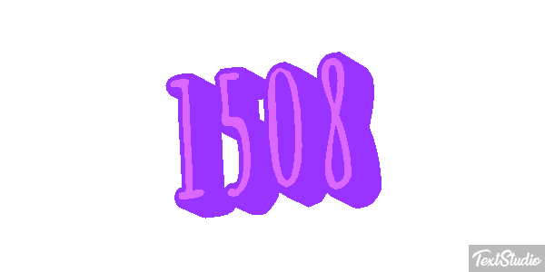 1508 Tekst effect