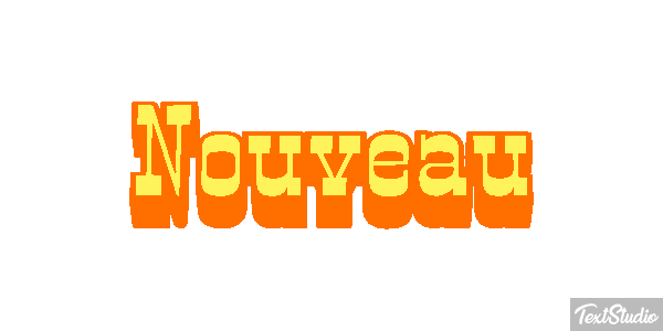 Nouveau Effet de texte