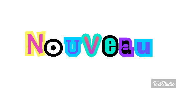 Nouveau Effet de texte