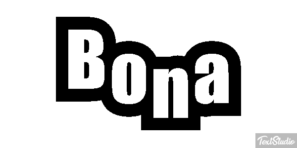 Bona Texteffekt